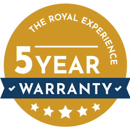 logo for 5-year warranty