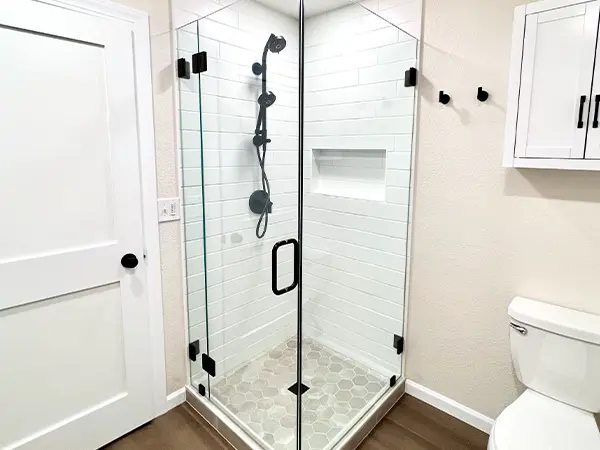 Prefabricated shower installation