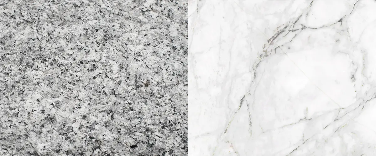 Granite countertop vs quartz countertop