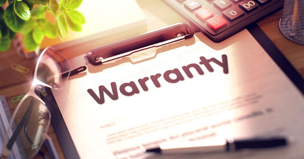 Warranty offered by Remodeling Journey