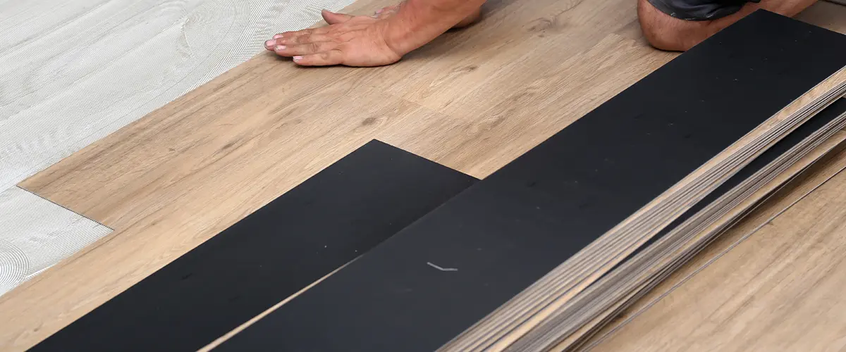 installing a kitchen floor