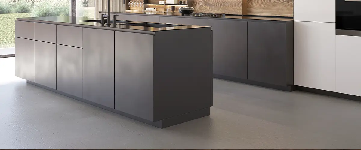 concrete as best kitchen flooring option