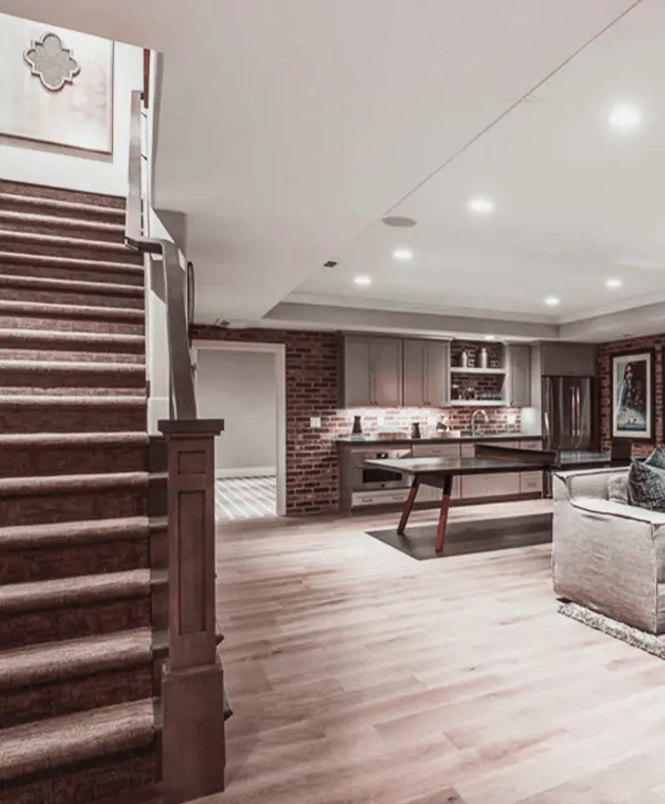 Basement Remodeled In Wisconsin